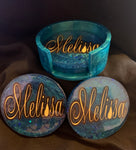 Personalized Round Coasters